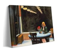 Edward Hopper Paintings (Automat1927) Printing Posters Painting On Canvas Wall Art Scroll Picture Print Living Room Walls Decor Homes 08x12inch(20x30cm)