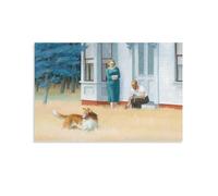 Edward Hopper Poster Cape Cod Evening 1939 Museum Print Canvas Art Poster And Wall Art Picture Print Modern Family Decor Posters 16x24inch(40x60cm)