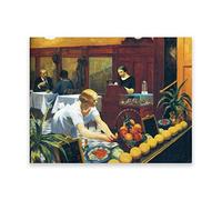 Edward Hopper.“Tables for Ladies” Canvas Art Paintings. Modern Canvas Poster Wall Art Picture. Living Room Home Decoration 30x45cm(11.8x17.7in) Frameless