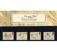 Edward Lear Verse for Children 1988 Presentation Pack No. 193