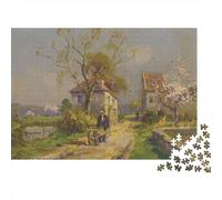 Edward Leon Cortes Puzzle Wooden 1000 Piece Fine Art Jigsaw Impossible Museum Jigsaws World Famous Paintings Puzzles Challenge Toy Educational Games