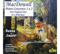 Edward MacDowel MacDowell: Piano Concertos 1 & 2/New England Id (CD) (US IMPORT)