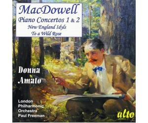 Edward MacDowel MacDowell: Piano Concertos 1 & 2/New England Id (CD) (US IMPORT)