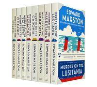 Edward Marston Ocean Liner Mysteries Collection 8 Books Set (Murder on the Lusitania, Murder on the Mauretania, Murder on the Minnesota, Caronia, Marmora, Salsette, Oceanic & Celtic)