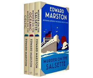 Edward Marston Ocean Liner Mysteries Series 6-8 Collection 3 Books Set (Murder on the Salsette, Murder on the Oceanic & Murder on the Celtic)