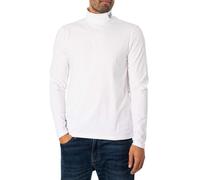 Sergio Tacchini Men's Edward Roll Neck T-Shirt, White, XL