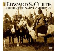 Edward S. Curtis Portraits of Native Americans | 2026 12 x 24 Inch (Hanging) Monthly Square Wall Calendar | Plastic-Free | BrownTrout | Photography USA America