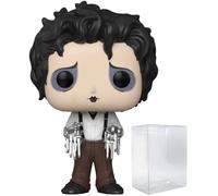Edward Scissorhands - Edward in Dress Clothes Funko Pop! Vinyl Figure (Bundled with Compatible Pop Box Protector Case), 3.75 inches, White