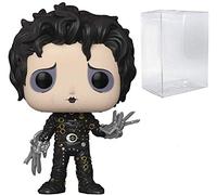 Edward Scissorhands, Edward Scissorhands Funko Pop! Vinyl Figure (Bundled with Compatible Pop Box Protector Case), White, 3.75 inches