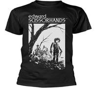 Edward Scissorhands Hilltop New T-Shirt(XX-Large)