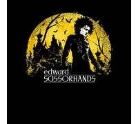 Edward Scissorhands Moonlight Unisex T-Shirt - Black - XL