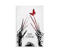 Edward Scissorhands Movie Art Abstract Poster Decorative Painting Canvas Wall Art Living Room Poster Bedroom Painting Wall Art Picture Print Modern Family Room Decor 16 x 24 Inches (40 x 60 cm)