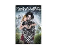 Edward Scissorhands Movie Art Poster Decorative Painting Canvas Wall Art Living Room Poster Bedroom Painting Wall Art Picture Print Modern Family Room Decor 20 x 30 Inches (50 x 75 cm)