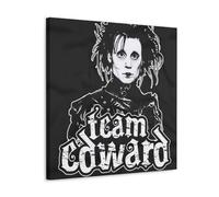 Edward Scissorhands Movie Art Retro Poster Decorative Painting Canvas Wall Art Living Room Poster Bedroom Painting Wall Art Picture Print Modern Family Room Decor 12 x 12 Inches (30 x 30 cm)