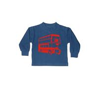 Edward Sinclair 1-2 Years Navy Boys Sweatshirt London Bus Design 2 red Print