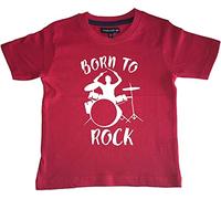 Edward Sinclair | 2-3years | Born to Rock | Red T-Shirt with White Print