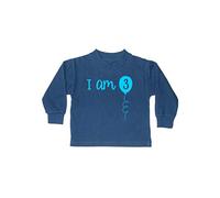 Edward Sinclair | 3-4 Years | I am Three | Navy Sweatshirt | with Blue Print
