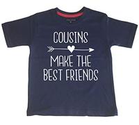 Edward Sinclair 'Cousins Make The Best Friends' Navy T Shirt 5-6 Years with White Print