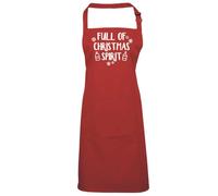 Edward Sinclair | Full of Christmas Spirit | Apron | White Print