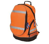 Edward Sinclair | HI-Vis London Rucksack | Travel Bag | Orange waterproof | polyester