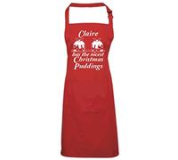 Edward Sinclair Name HAS The Nicest Christmas Puddings' Red Apron