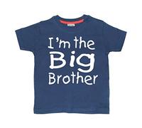 Edward Sinclair | Personalized | 9-11 Years | I'm The Big Brother | Navy T-Shirt | Name on The Back