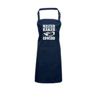 Edward Sinclair | Personalized | Master Baker with Name | Navy Apron