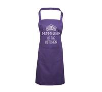 Edward Sinclair Purple Apron Mummy Queen of The Kitchen' Design 2 with White Print