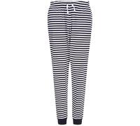 Edward Sinclair | Pyjamas Lounge Bottom Pants | XS | Stripes- Navy/White | Loungewear | with Elasticated Waistband &Drawcord | Side Seam Pockets