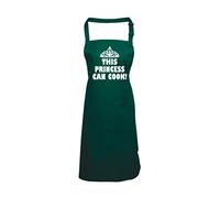 Edward Sinclair |This Princess Can Cook| Bottle Green Apron |for Baking |Christmas