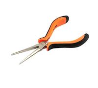 Edward Tools 4.5” Mini Long Nose Needle Nose Pliers - Hard Carbon Steel Jaws - Spring Loaded Design for Easier Use - Ergo Soft Handle - Long Reach - Jewelry Pliers, Bead Pliers, Craft Pliers (1)