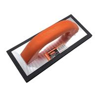 Edward Tools 4” x 9” Rubber Foam Grout Float for Tile - Non Stick Closed Cell Foam Pad for Grout Work - Easy to Clean - Ergo Handle - Smoothly Apply Grout to Floor or Wall Tile