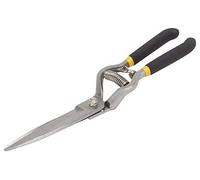 Edward Tools Hand Grass Clipper Scissors - Classic Cut Drop Forged Grass Shears for Hand Edging Lawn, Trimming Shrubs and Flowers - Comfort Grip Handles - Pro Grade Garden Scissors