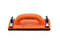 Edward Tools Hand Sander with Sandpaper Clamp - for Drywall, Wood, Floor - 9 1/4” x 3 1/4”’ - Ergo Contour Handle - Uses Standard 11 1/4” Sandpaper