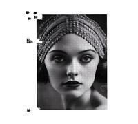 Edwardian Ballerina Portrait Jigsaw Puzzle Warren Reed - Designer Black 500 Piece