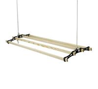 Edwardian Clothes Airer 4 Lath Cast Iron Victorian Ceiling Pulley Rack Dryer