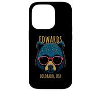 Edwards Colorado USA Bear Wearing Sunglasses Design Case for iPhone 14 Pro