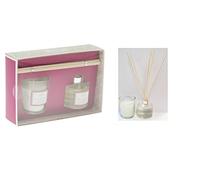Edwards & Raphael Small Reed Diffuser & Candle Set Wild Fig & Black Cassis 50ML