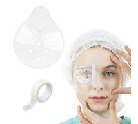 EDWERD Clear Eye Protect Shield, Med Cataract Surgery Protect Breathable Cover Ventilated Patch with Fixed Tape for Eye Operation Recovery