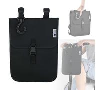 EDWERD Knee Walker Carrying Bag with Hook, Universal Foot Recovery Scooter Handlebar Pouch Storage Tote for Knee Scooter, Rollator, Bike, 12.6" L x 9.5" W (B)
