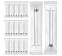 EDWERD Med Sterile Vaginal Cream Applicators - Individually Wrapped Plastic Applicator for Ointments, Gels & Creams, with Dosage Markings, Disposable, 30 Pack (3g)