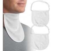 EDWERD Neck Trachea Incision Protector - Stoma Guard Cover Breathable Throat Nursing Shield for Laryngectomy & Tracheostomy, 2 Pcs
