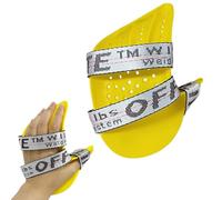 EDWERD Resting Hand Straighten Splint - Night Finger Separator Support Rehab Training for Arthritis, Hemiplegia, Spasm, Stroke Recovery (Left)