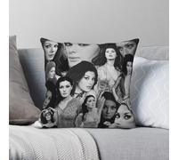 Edwige Fenech Poses Expressions Square Pillowcase Polyester Linen Velvet Creative Zip Decorative Pillow Case Car Cushion Cover