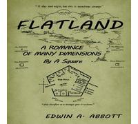 Edwin A. Abbott Flatland: A Romance of Many Dimensions (by a Square) Paperback Book Edwin A. Abbott Multicolor
