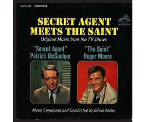 Edwin Astley - Secret Agent Meets the Saint (TV Shows) [New CD] Alliance MOD