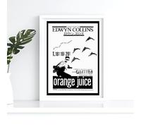 Edwin Collins Japan Concert Album Music A4 Wall Art Print - Unframed Poster Concert Festival Glossy Artwork Unique Home Décor Gift Bedroom Mancave Britpop