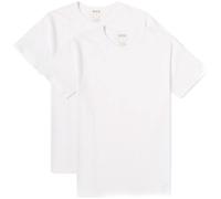 Edwin Double Pack T-Shirt - White - S - Menswear S