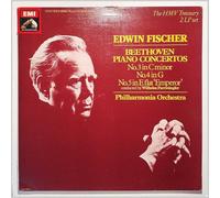 Edwin Fischer, Philharmonia Orchestra - Beethoven: Piano Concertos No. 3 in C Minor, No. 4 in G, No. 5 in E Flat Emperor