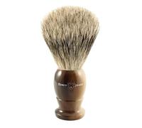 Edwin Jagger 1EJ872 Medium Best Badger Shaving Brush, Imitation Light Horn for use with Shaving Cream or Soap for Men